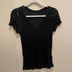 Zadig & Voltaire Black Foil Tee